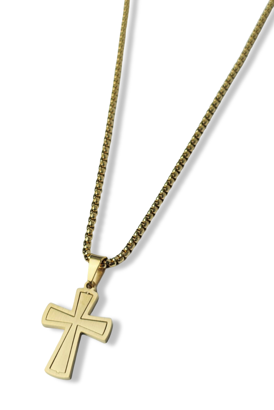 COLLAR WATERPROOF CRUZ GRANDE DORADO