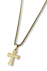 COLLAR WATERPROOF CRUZ GRANDE DORADO
