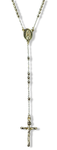 COLLAR ROSARIO VIRGEN DE GUADALUPE DORADO