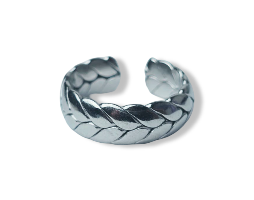 ANILLO LAUREL WATERPROOF PLATEADO