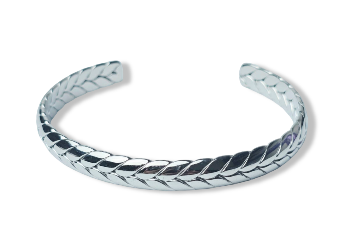 PULSERA LAUREL WATERPROOF PLATEADO