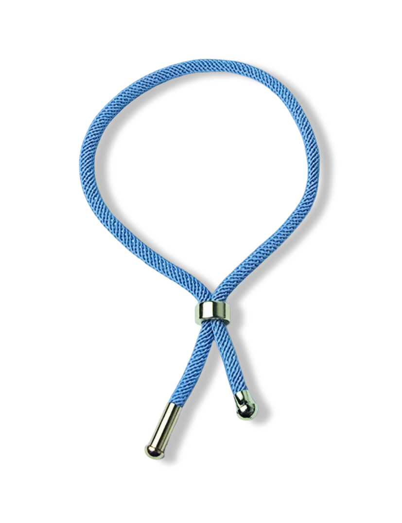 PULSERA CHARM CELESTE DORADO
