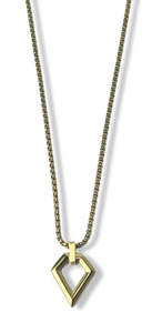COLLAR WATERPROOF DIAMANTE DORADO