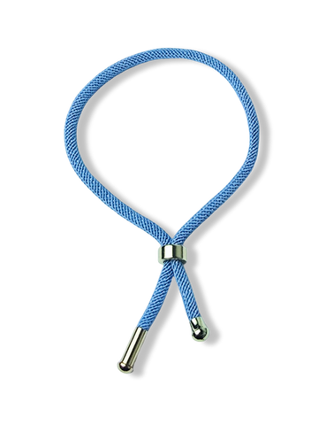 PULSERA CHARM CELESTE DORADO