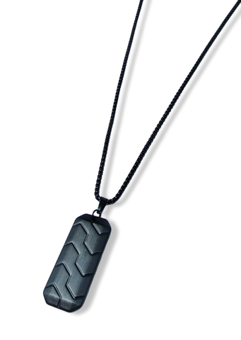 COLLAR WATERPROOF PLACA NEGRO
