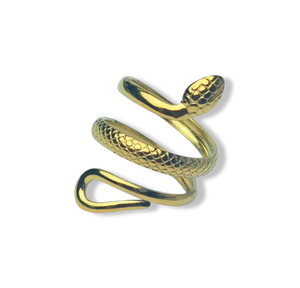 ANILLO SERPIENTE WATERPROOF DORADO