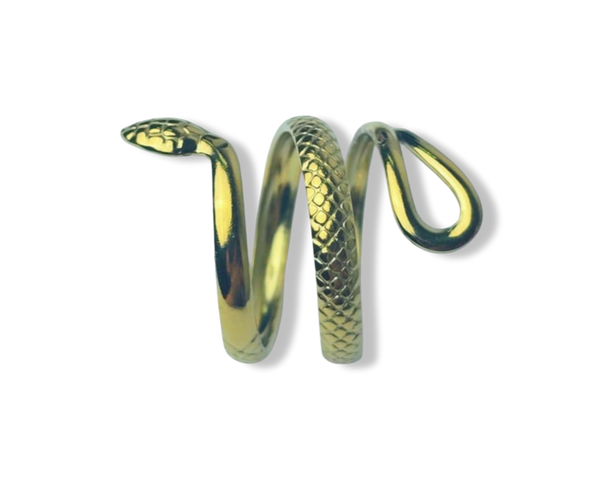 ANILLO SERPIENTE WATERPROOF DORADO