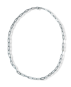 COLLAR ESLABÓN PLATEADO
