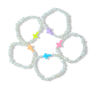 PULSERA CRUZ DE COLORES KIDS