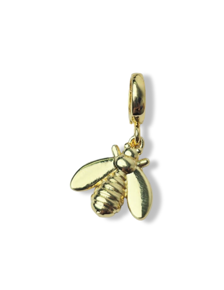 DIJE ABEJA MEDIANO DORADO