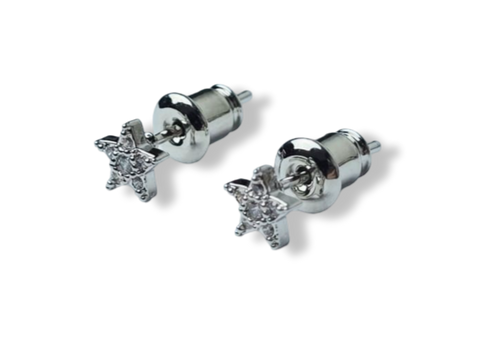 ARETE ESTRELLA PLATEADO