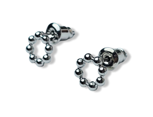 ARETE CIRCULO DONITA PLATEADO