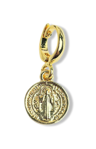 DIJE SAN BENITO DORADO