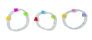 PULSERA OSITO DE GOMA PERLA IRREGULAR KIDS