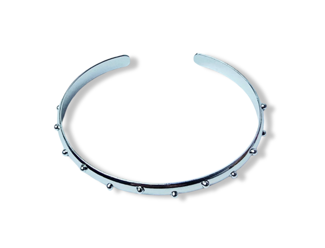 PULSERA AJUSTABLE PLATEADO