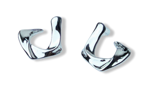 ARETE CUADRADO IRREGULAR PLATEADO