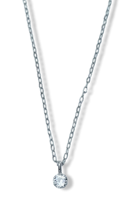 COLLAR DOT PLATEADO