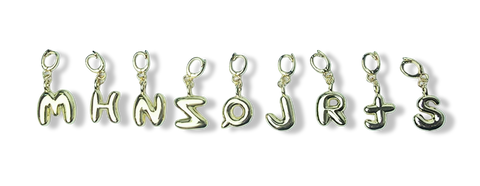 DIJE INICIAL DORADO