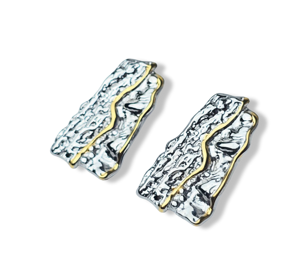 ARETE WATERPROOF IRREGULAR BICOLOR PLATEADO