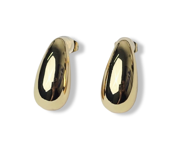 ARETE GOTA MED SENCILLA DORADO