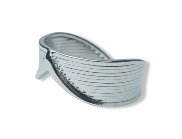 ANILLO WATERPROOF SILVER PLATEADO