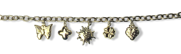 PULSERA WATERPROOF DE LA SUERTE DORADO