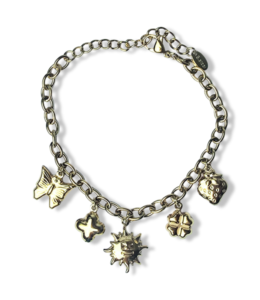 PULSERA WATERPROOF DE LA SUERTE DORADO