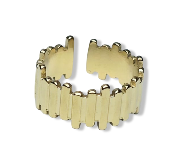 ANILLO WATERPROOF QUEEN DORADO