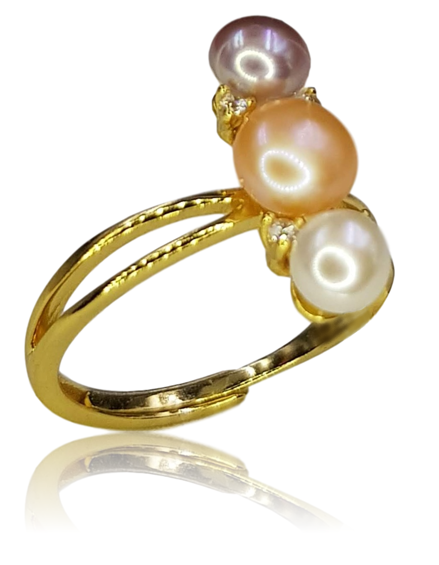 ANILLO 3 PERLITAS COMI