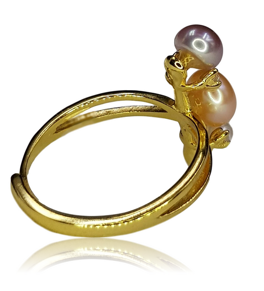 ANILLO 3 PERLITAS COMI
