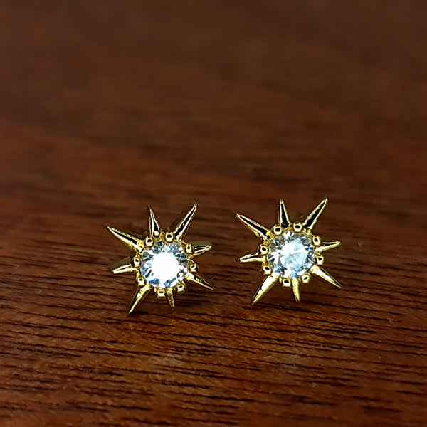 MY GOLD STAR EARRINGS