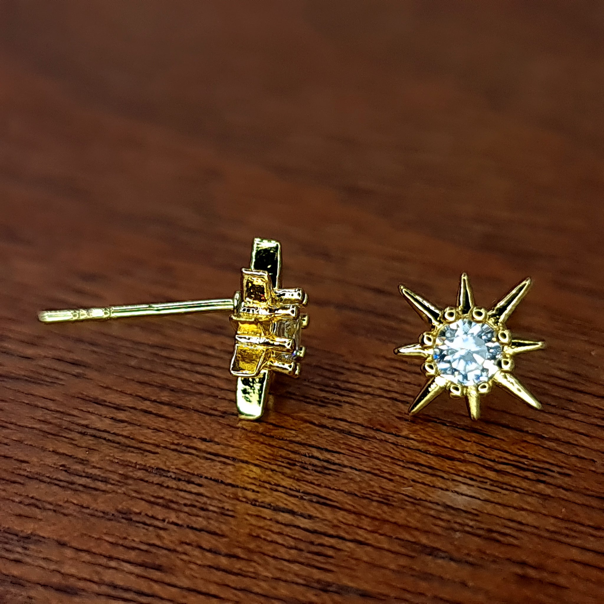 MY GOLD STAR EARRINGS