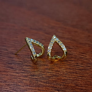 EARRING CURVED MARQUISE