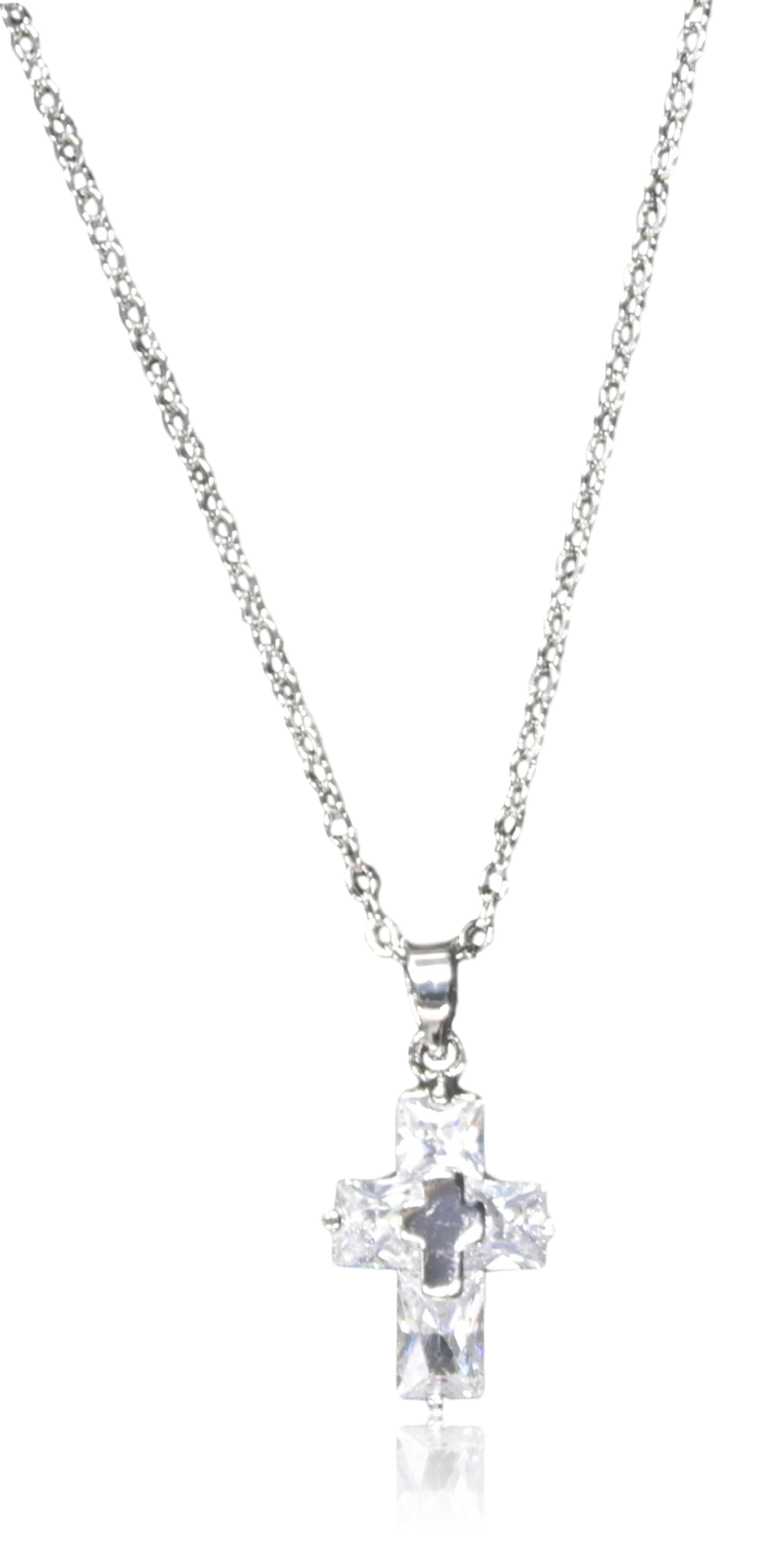 COLLAR CRUZ CRISTAL